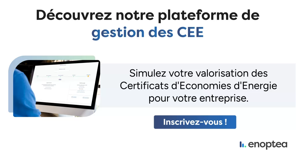 Découvrez notre plateforme de gestion des Certificats d'Economies d'Energie