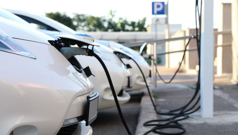 Flotte de véhicules électriques